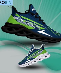 Seattle Seahawks Chunky Sneakers, NFL Sneakers Gift For Fans