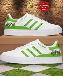 Shamrock Leaf Green Bay Packers Stan Smith Shoes, Gift for NFL fans