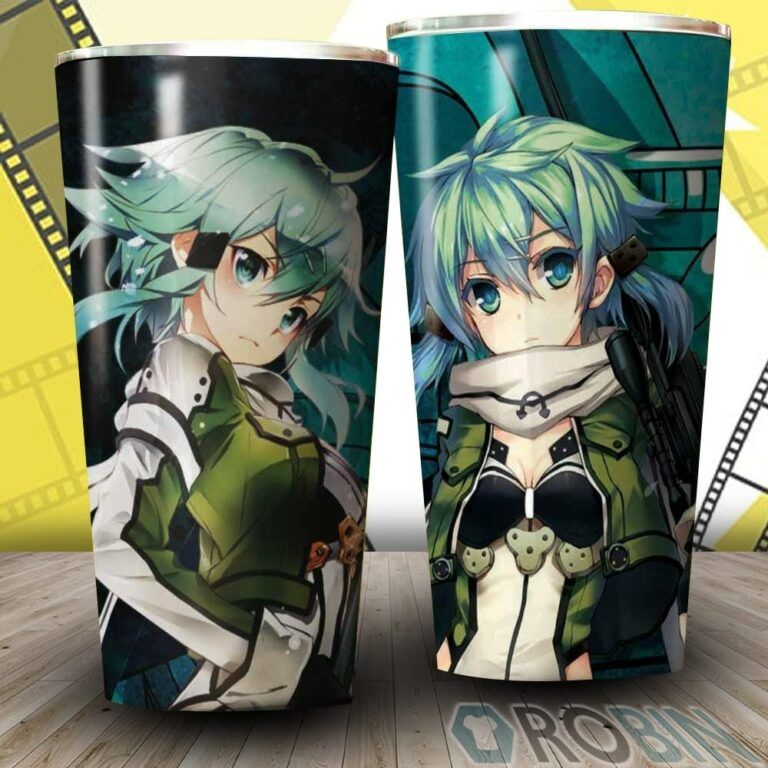 Sinon Sword Art Online Tumbler, SAO Anime Gifts