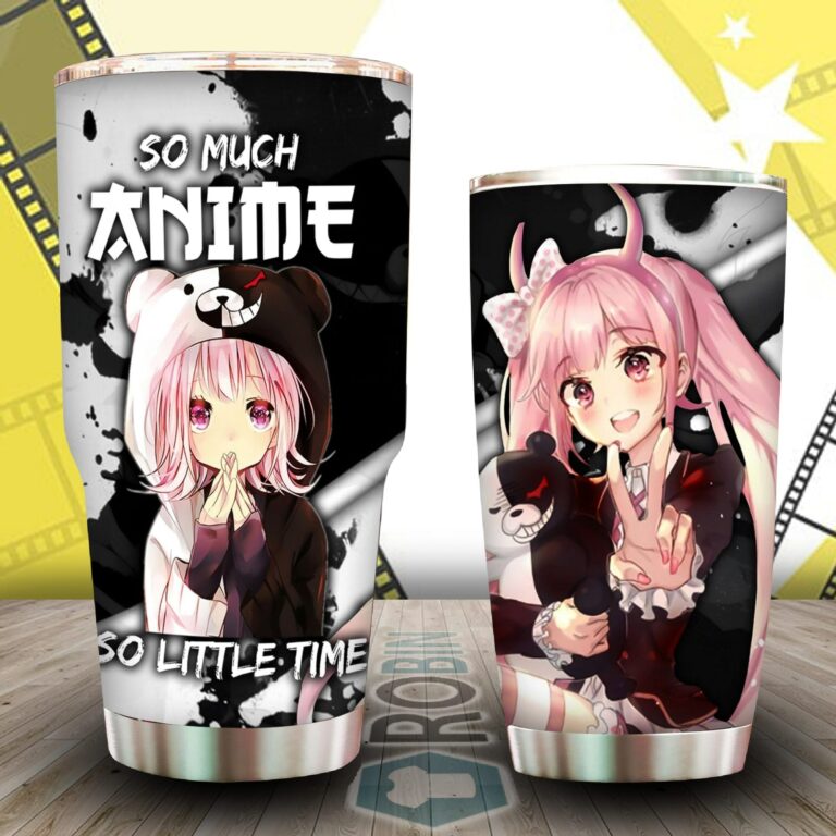 So Much Anime So Little Time Tumbler, Cute Anime Gift