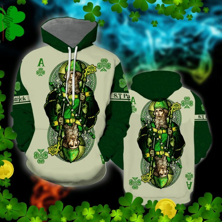 St Patrick Day All Over Print Hoodie