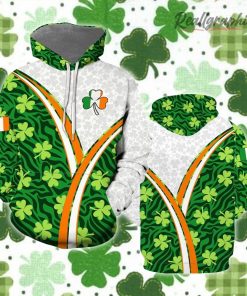 St Patrick Day Irish Proud Hoodie Over Print Hoodie