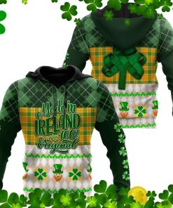 St. Patrick Day Made In Ireland 100 Original All Over Print Hoodie