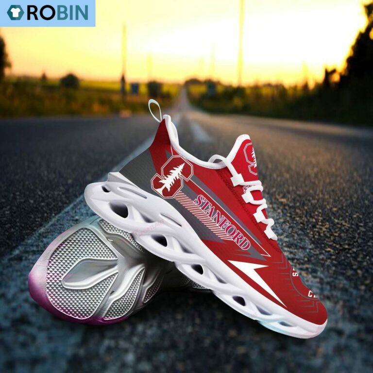 Stanford Cardinal Chunky Sneakers, NCAA Sneakers Gift For Fans