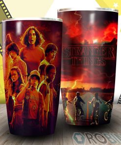 Stranger Things Tv Series Insulated Stainless Steel Tumbler