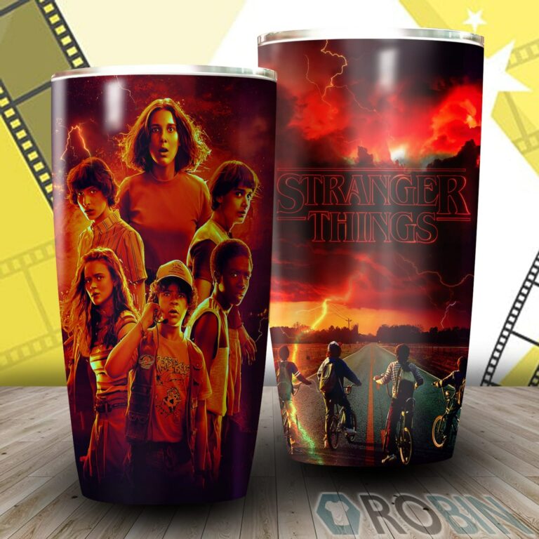 Stranger Things Tv Series Insulated Stainless Steel Tumbler
