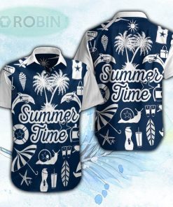 Summer Time Dallas Cowboys Hawaiian Shirt For Men and Women
