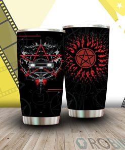 Supernatural Logo and Car Tumbler