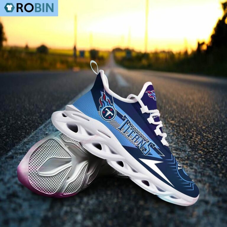 Tennessee Titans Chunky Sneakers, NFL Sneakers Gift For Fans