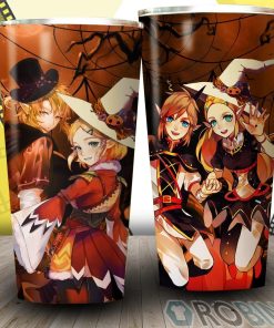 The Legend Of Zelda Link & Zelda Halloween Tumbler, Cute Anime Gifts
