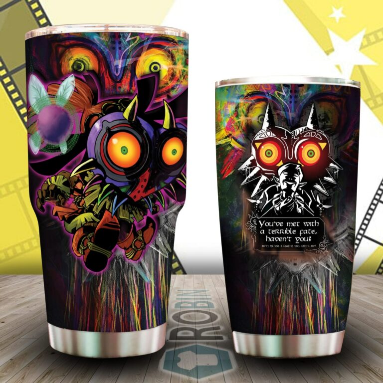The Legend Of Zelda Majora’s Mask Tumbler