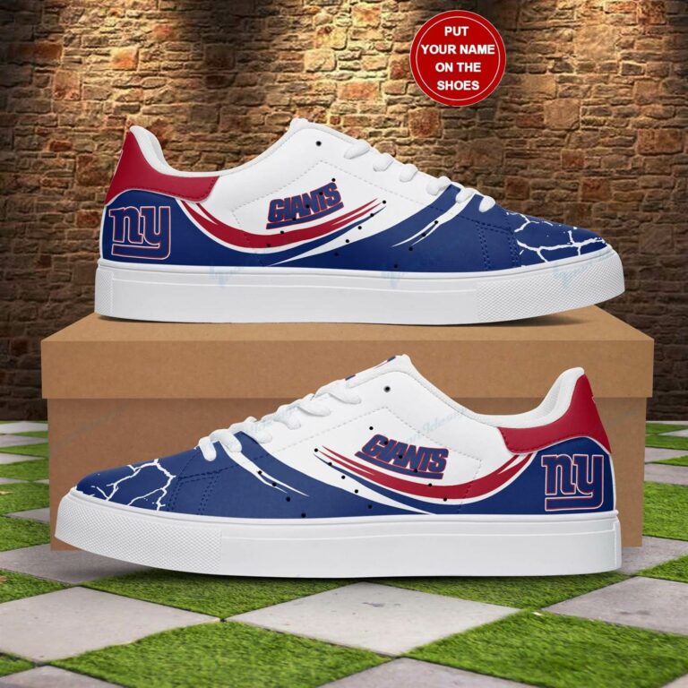 Thunder New York Giants Stan Smith Shoes, Gift for NFL fans