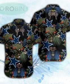 Tropical Leaf Dallas Cowboys Hawaiian Shirt For Men and Women