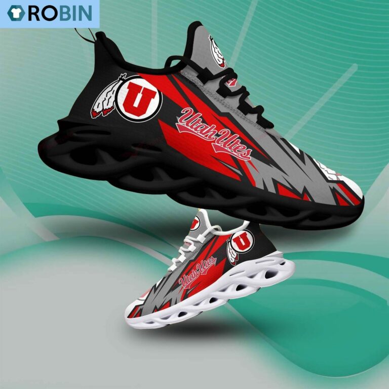 Utah Utes Sport Shoes, NCAA Gift For Fans