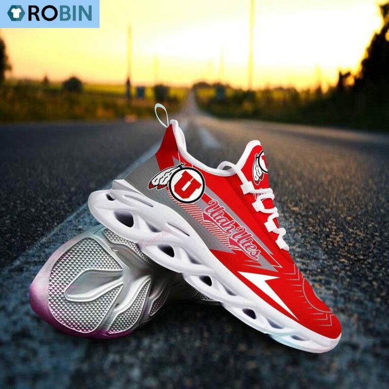 Utah Utes Sport Shoes, NCAA Sneakers Gift For Fans