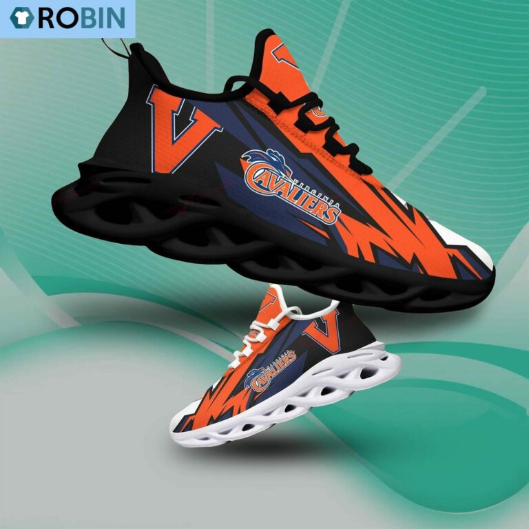Virginia Cavaliers Chunky Sneakers, NCAA Gift For Fans
