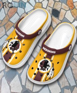 Washington Redskins Clog Custom Crocs Style