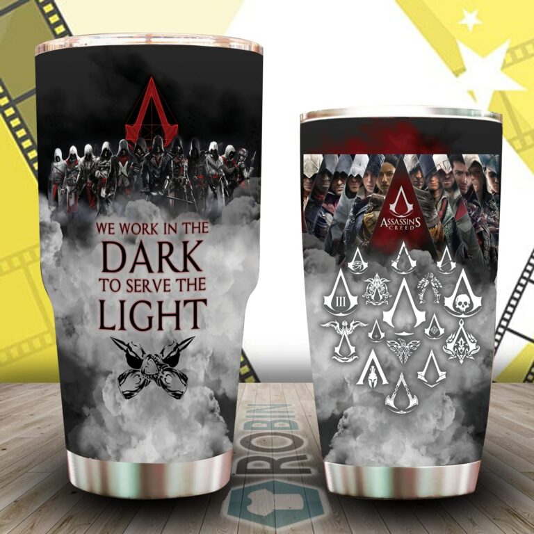 We Work In The Dark To Serve The Light Tumbler