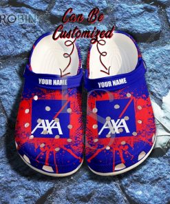 AXA Ink Splash Grunge Personalized Crocs Shoes, Gift Crocs Shoes For Men Women