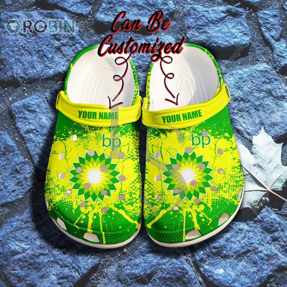 BP Ink Splash Grunge Crocs Shoes