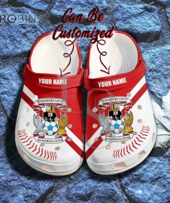 Coventry FC Custom Name Crocband Crocs Shoes
