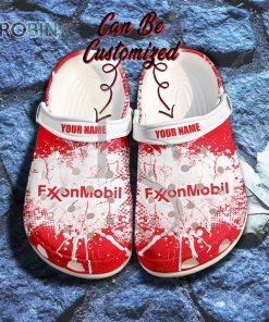 ExxonMobil Ink Splash Personalized Crocs Shoes
