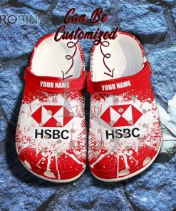 HSBC Ink Splash Personalized Classic Crocs