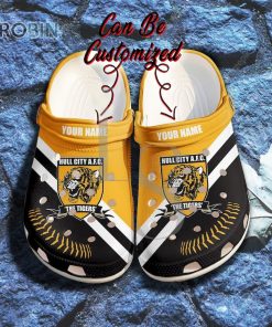 Hull City FC Custom Name Crocband Crocs Shoes