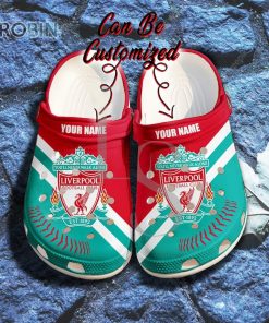 Liverpool FC Football Custom Name Classic Crocs