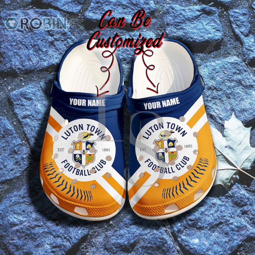 Luton Town Custom Name Crocband Crocs Shoes