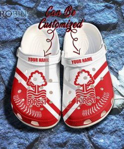 Nottingham FC Custom Name Crocband Crocs Shoes