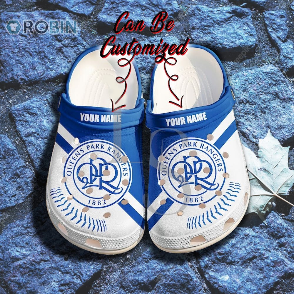 Queens Park Rangers Custom Name Crocband Crocs