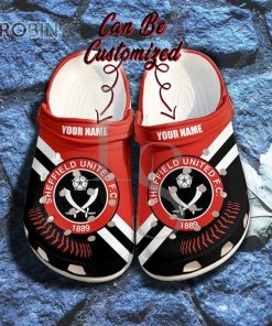 Sheffield United Baseball Custom Name Crocband Crocs Shoes, Gift Crocs Shoes For Men Women