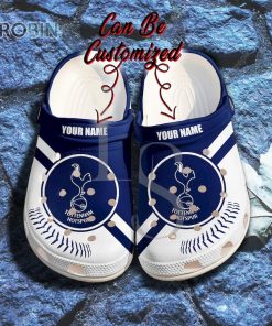 Tottenham Hotspur FC Custom Name Crocband Crocs Shoes