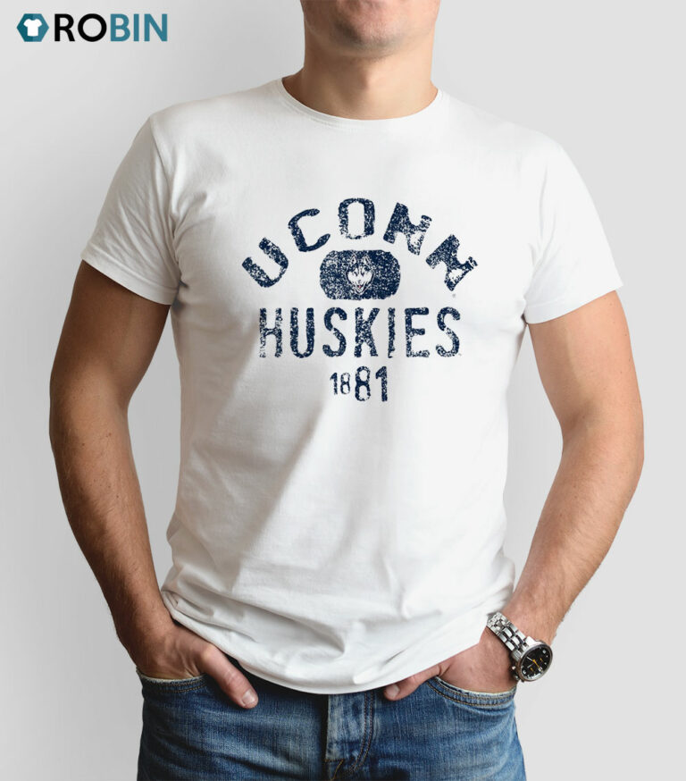 Connecticut Huskies 1881 Vintage Logo Shirt