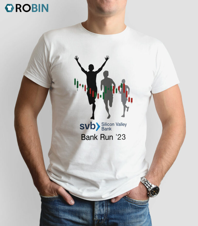SVB Silicon Valley Bank Run 23′ Shirt