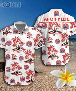 AFC Fylde 3D Hawaiian Shirt And Shorts