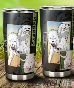Akamaru Stainless Steel Tumbler Cup Custom Anime