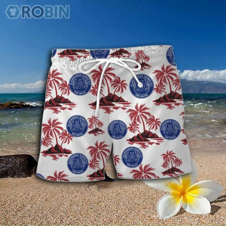 Aldershot FC 3D Hawaiian Shirt And Shorts