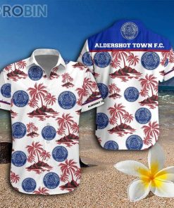 Aldershot FC 3D Hawaiian Shirt And Shorts