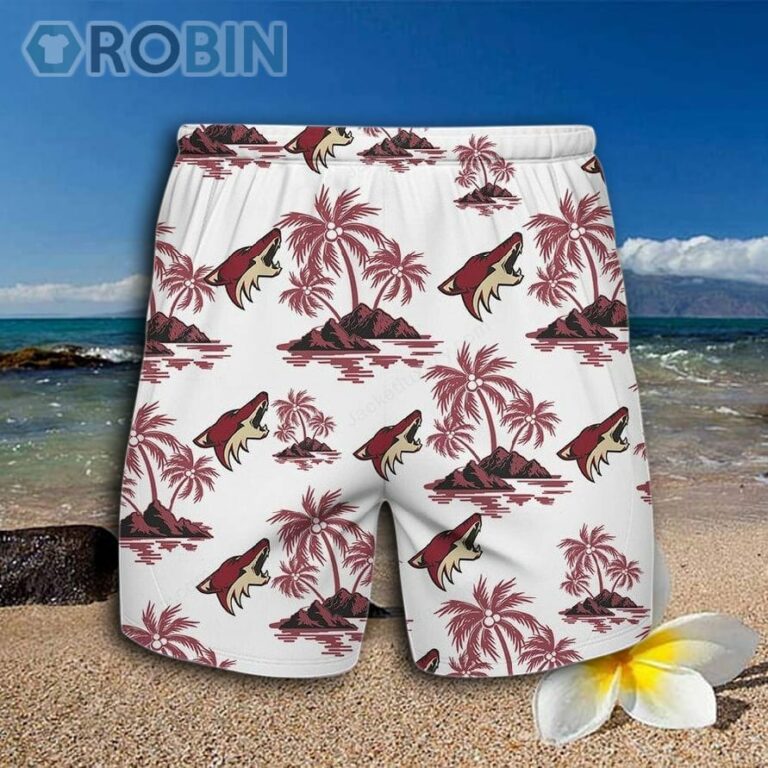 Arizona Coyotes Hawaiian Shirt And Shorts