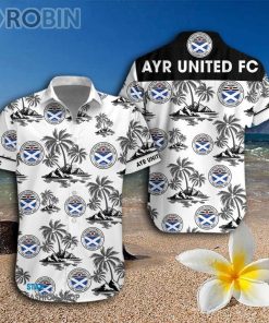 Ayr United FC 3D Hawaiian Shirt And Shorts