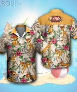 Bambi Hawaiian Shirt, Disney Hawaiian Shirt