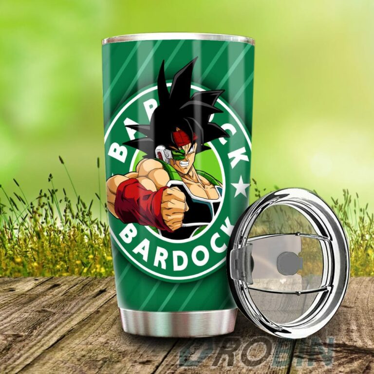 Bardock Stainless Steel Tumbler Cup Custom Dragon Ball Anime