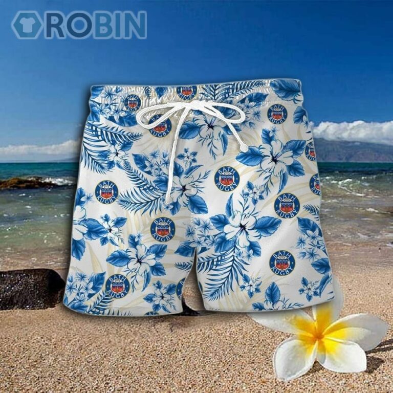 Bath Rugby Hawaiian Shirt And Shorts