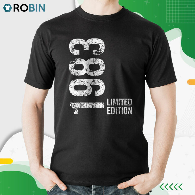 40e Anniversaire 40ans Homme Femme Retro Vintage 1983 Shirt