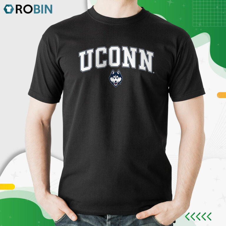 Connecticut Huskies Arch Over Shirt