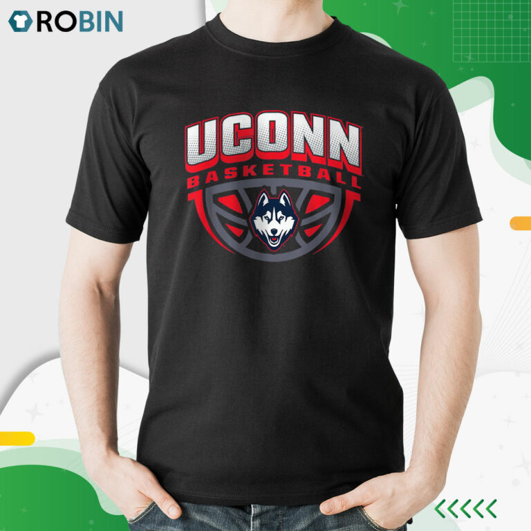 Connecticut Huskies Basketball Dribble Shirt