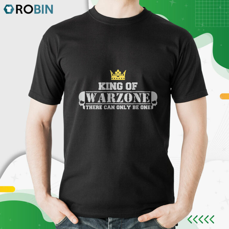 Kings Of Warzone Calls Cod Duty Gaming Gamer Shirt