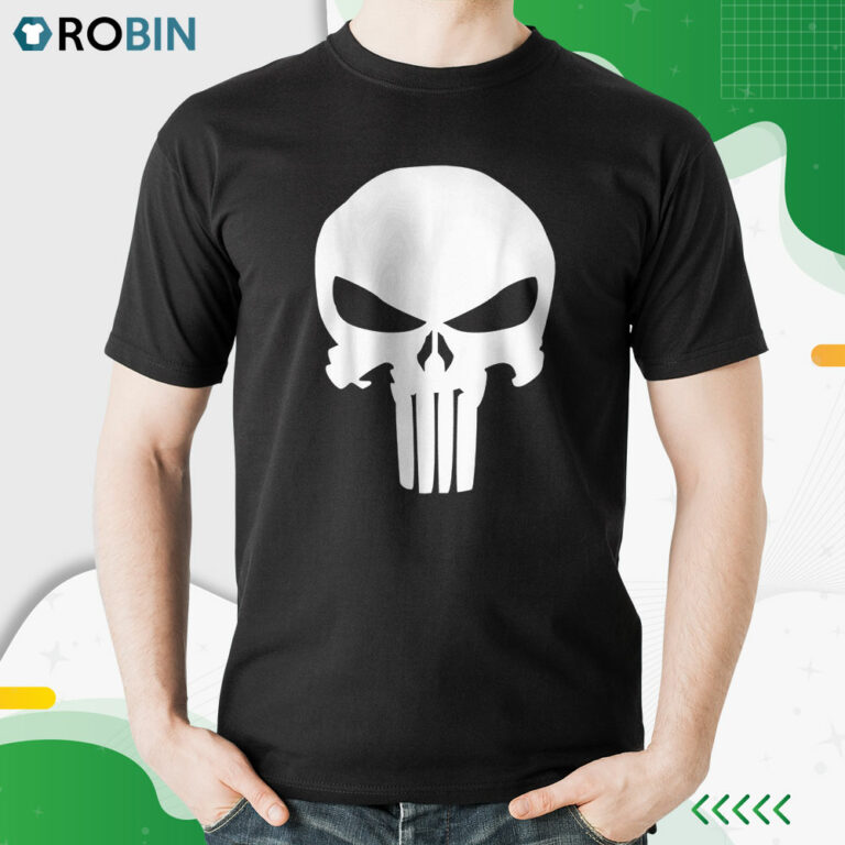 Marvel The Punisher Classic Skull Shirt
